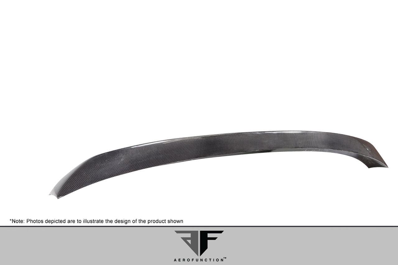 Aero Function AF-1 Carbon Wing Spoiler Compatible With 2011-2016 BMW 5 Series - 1 Piece - 115054