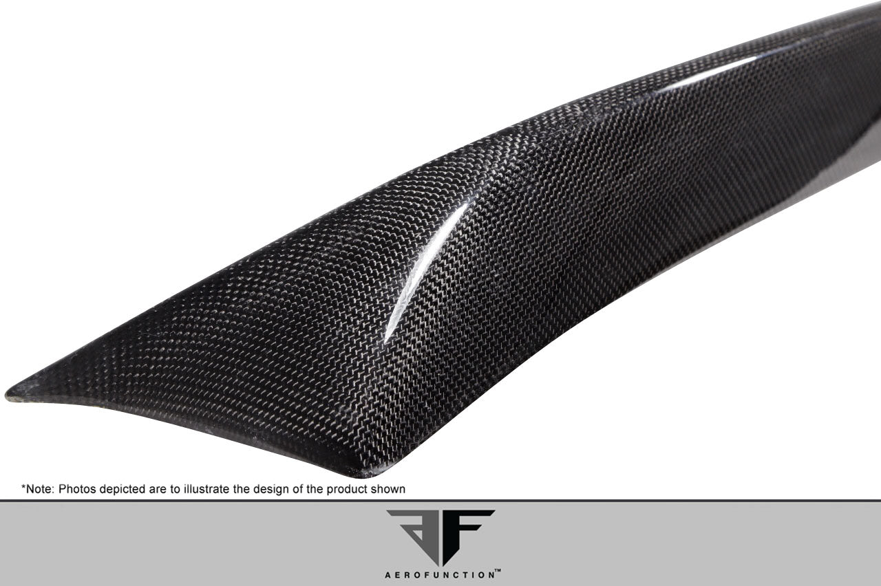 Aero Function AF-1 Carbon Wing Spoiler Compatible With 2011-2016 BMW 5 Series - 1 Piece - 115054