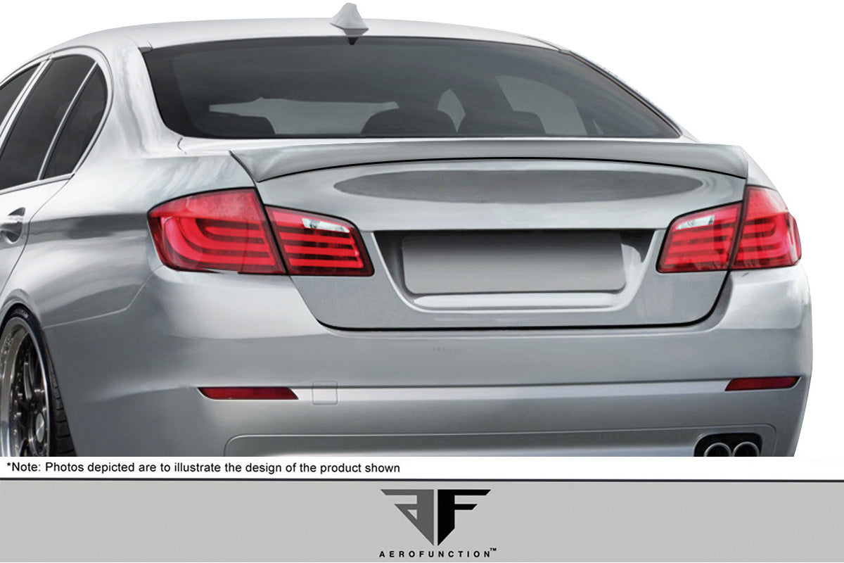 Aero Function AF-1 Carbon Wing Spoiler Compatible With 2011-2016 BMW 5 Series - 1 Piece - 115054
