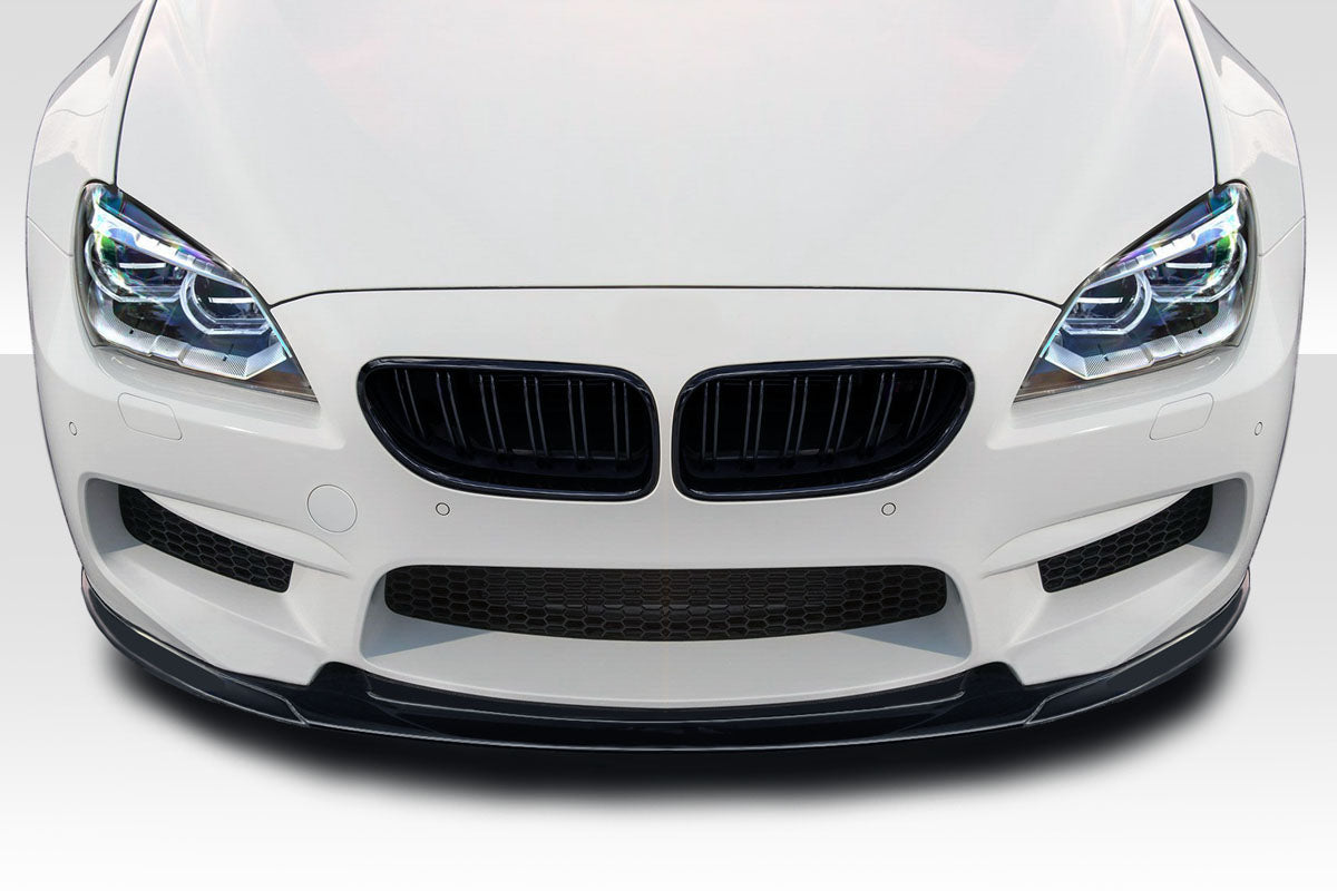 Aero Function AF-1 Carbon Front Lip Spoiler Compatible With 2011-2019 BMW 6 Series - 1 Piece - 115055