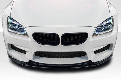 Aero Function AF-1 Carbon Front Lip Spoiler Compatible With 2011-2019 BMW 6 Series - 1 Piece - 115055