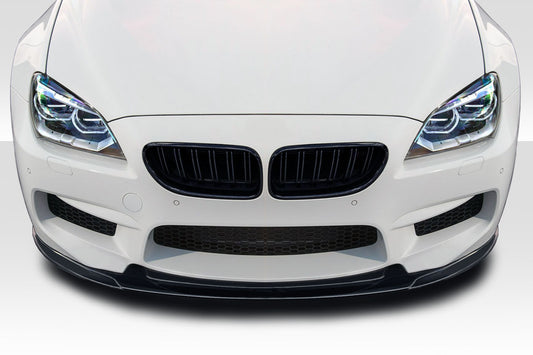 Aero Function AF-1 Carbon Front Lip Spoiler Compatible With 2011-2019 BMW 6 Series - 1 Piece - 115055