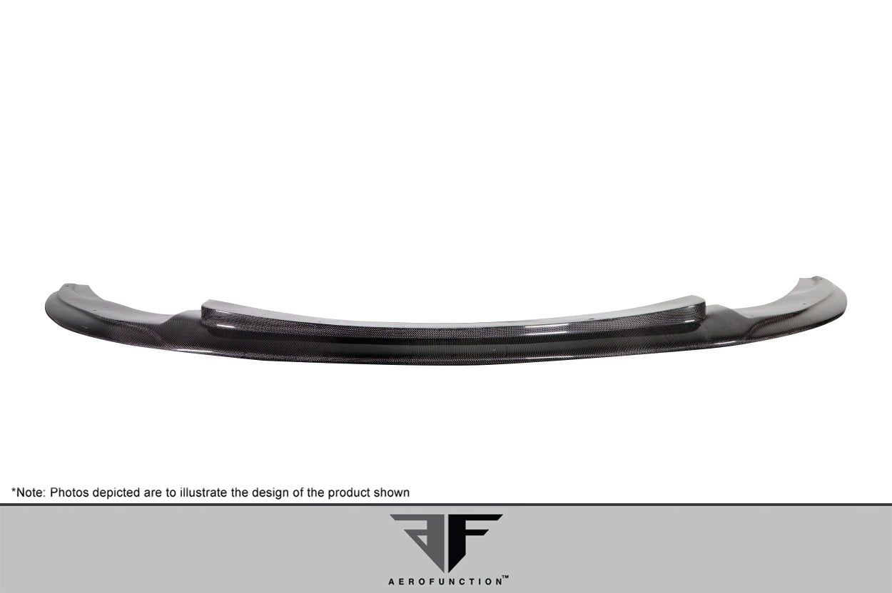 Aero Function AF-1 Carbon Front Lip Spoiler Compatible With 2011-2019 BMW 6 Series - 1 Piece - 115055