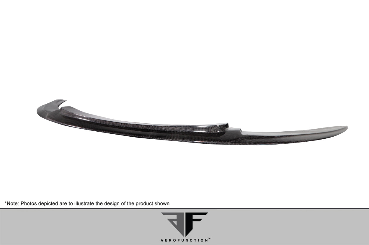 Aero Function AF-1 Carbon Front Lip Spoiler Compatible With 2011-2019 BMW 6 Series - 1 Piece - 115055