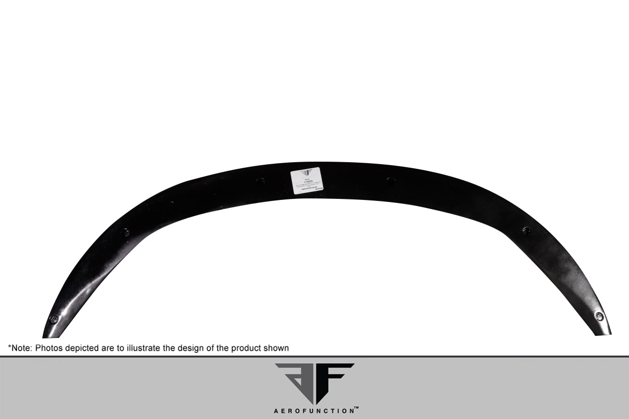 Aero Function AF-1 Carbon Front Lip Spoiler Compatible With 2011-2019 BMW 6 Series - 1 Piece - 115055