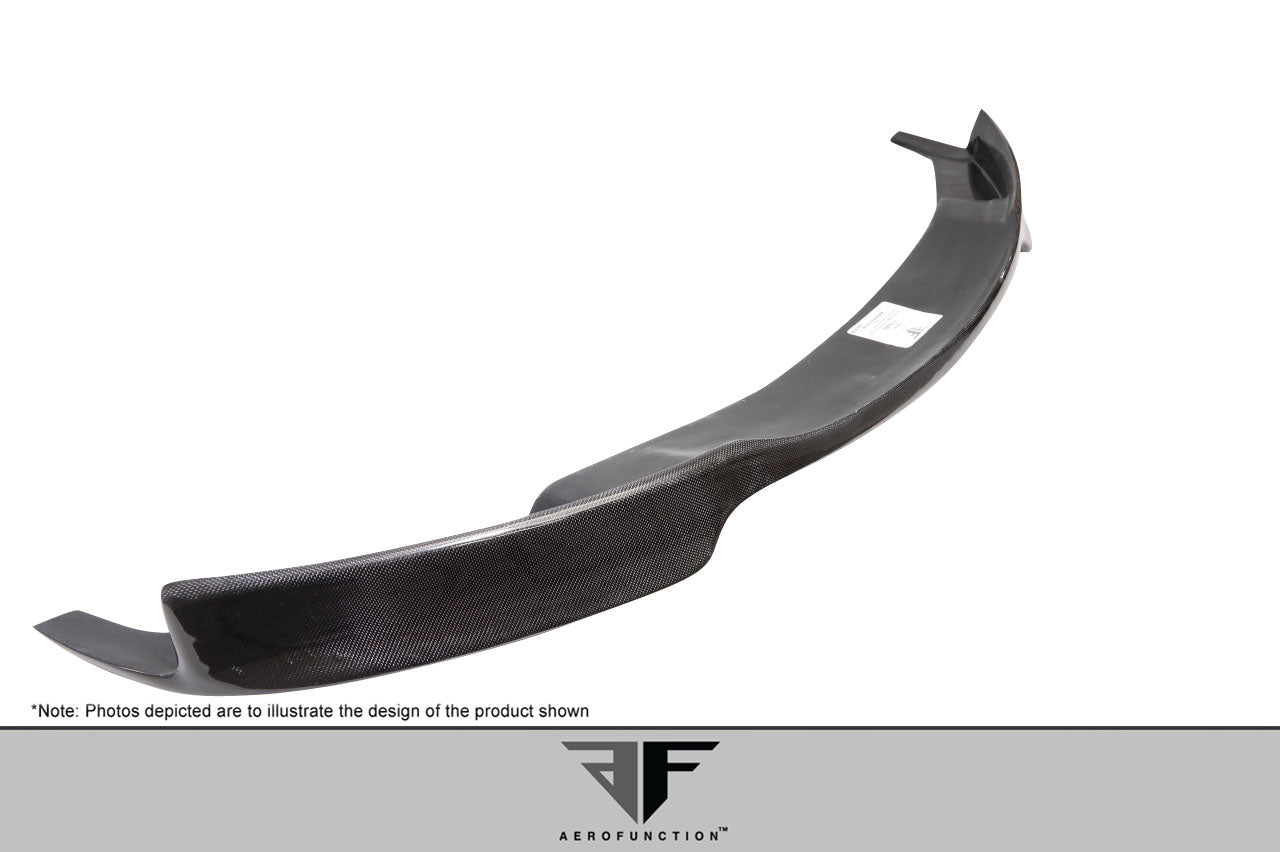 Aero Function AF-1 Carbon Front Lip Spoiler Compatible With 2012-2018 BMW 3 Series - 1 Piece - 115060