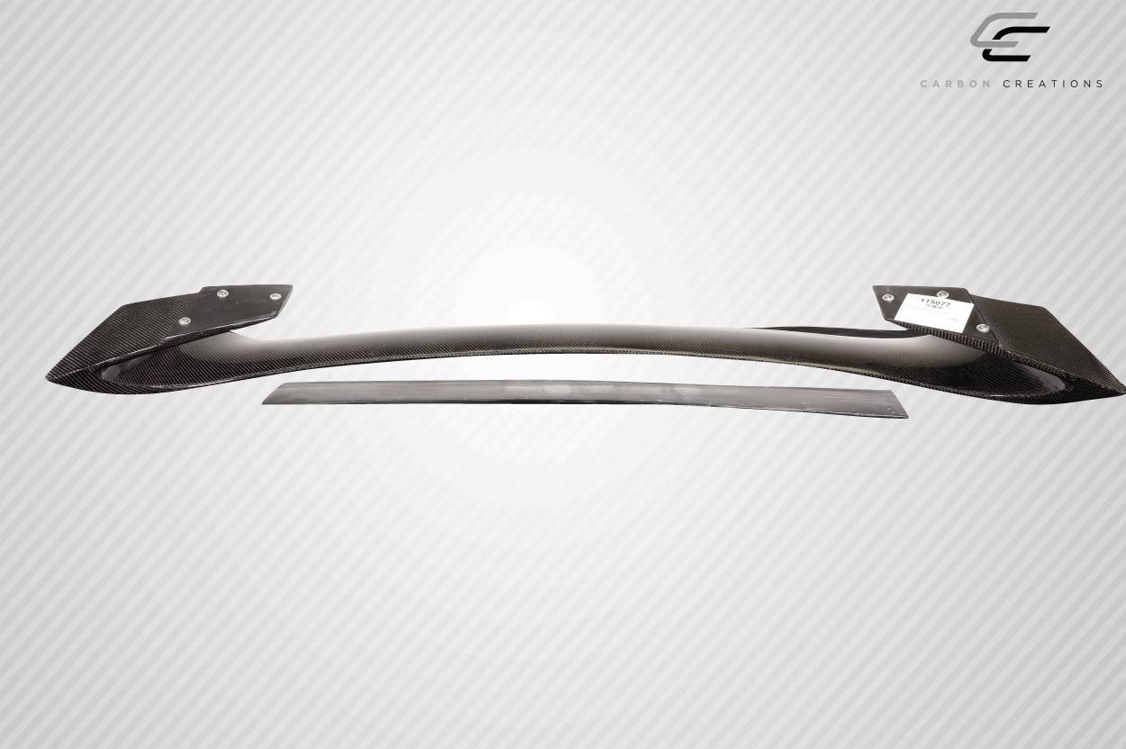 Carbon Creations GT350 Look Wing Spoiler Compatible With 2010-2014 Ford Mustang - 2 Piece - 115077