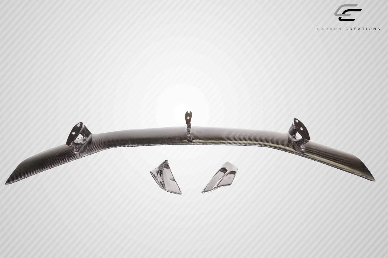 Carbon Creations ZL1 V2 Look Wing Spoiler Compatible With 2014-2015 Chevrolet Camaro - 3 Piece - 115079