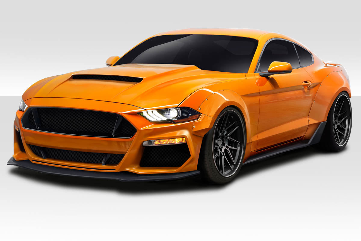 Extreme Dimensions Duraflex Grid Wide Body Kit Compatible With 2018-2023 Ford Mustang - 12 Piece - 115123