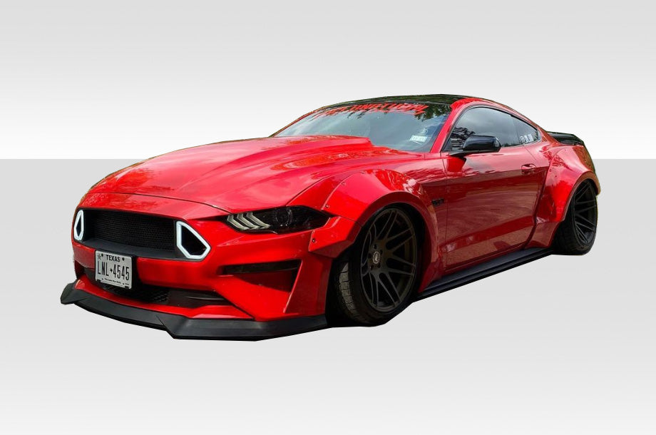 Extreme Dimensions Duraflex Grid Body Kit Compatible With 2018-2023 Ford Mustang - 8 Piece - 115125