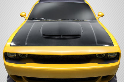 Carbon Creations TA Look Hood Compatible With 2008-2023 Dodge Challenger - 1 Piece - 115127