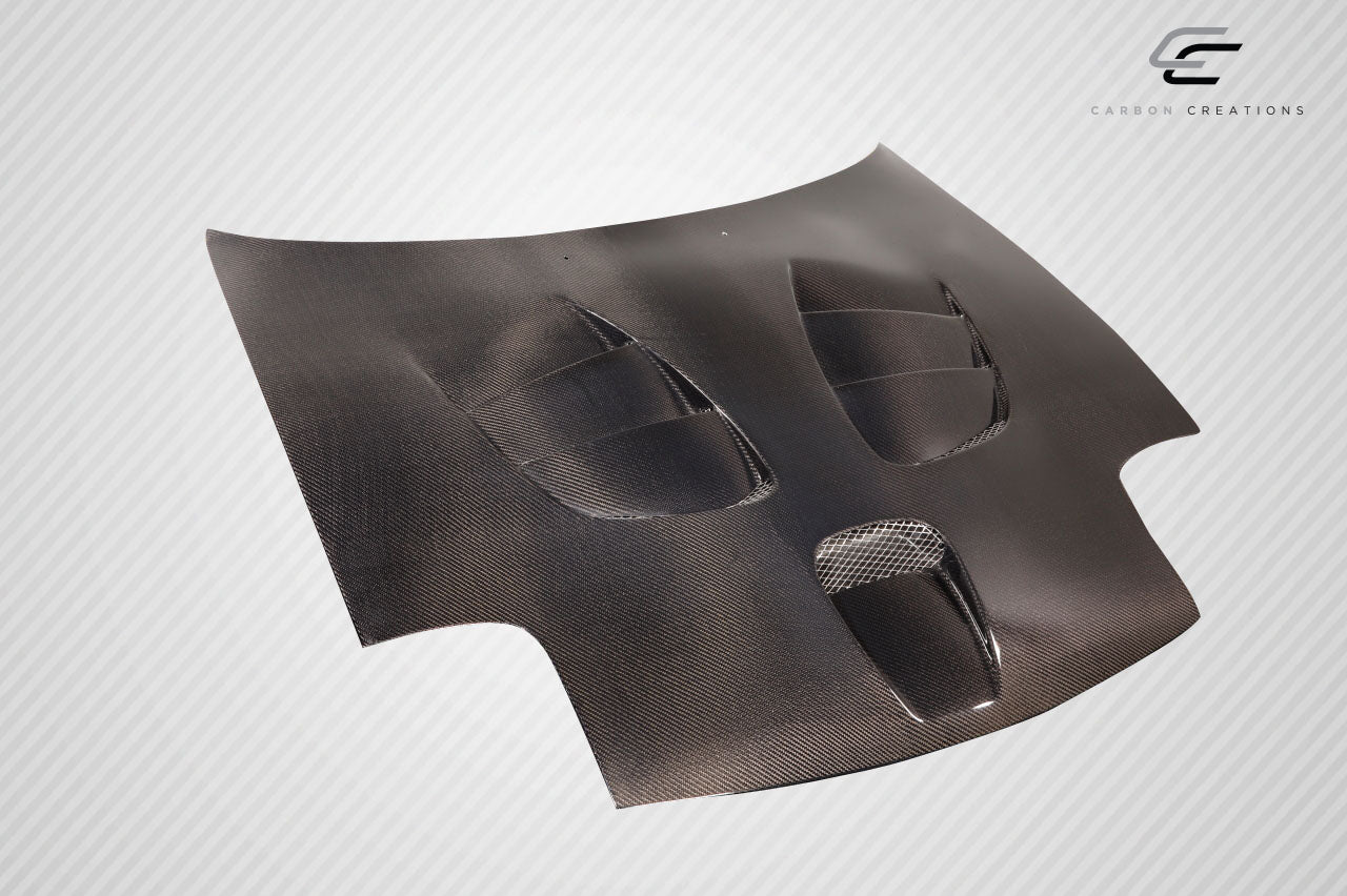 Carbon Creations Scooter Hood Compatible With 1993-1997 Mazda RX7 - 1 Piece - 115129