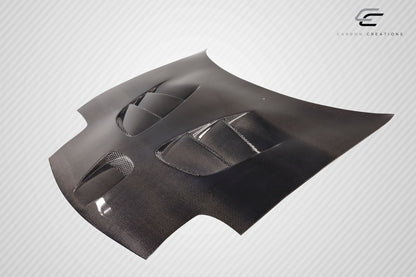 Carbon Creations Scooter Hood Compatible With 1993-1997 Mazda RX7 - 1 Piece - 115129