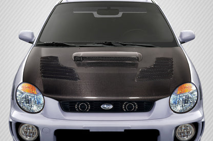 Carbon Creations C-2 Hood Compatible With 2002-2003 Subaru Impreza - 1 Piece - 115132