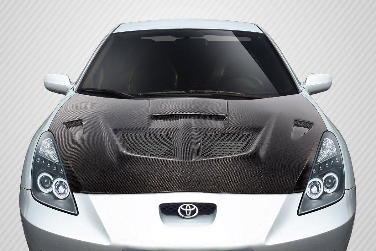 Carbon Creations Evo GT Hood Compatible With 2000-2005 Toyota Celica - 1 Piece - 115134