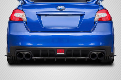 Carbon Creations C Speed Style Rear Diffuser Compatible With 2015-2021 Subaru WRX STI - 1 Piece - 115142