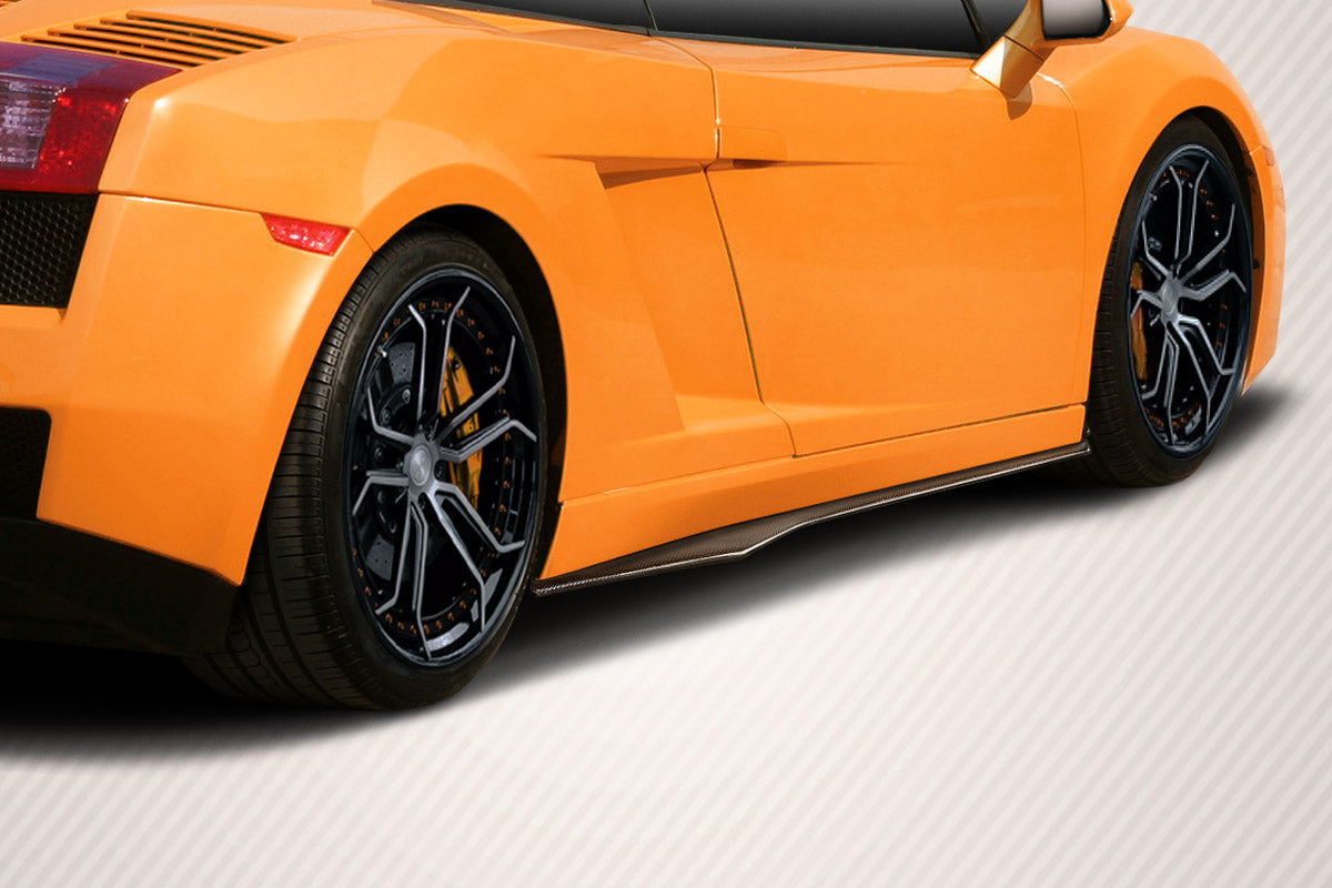 Carbon Creations LP570 Look Side Skirts Compatible With 2004-2013 Lamborghini Gallardo - 2 Piece - 115145
