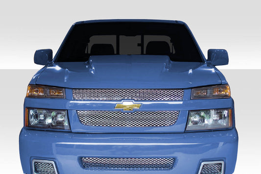 Extreme Dimensions Duraflex Cowl Hood Compatible With 2004-2012 Chevrolet Colorado - 1 Piece - 115164
