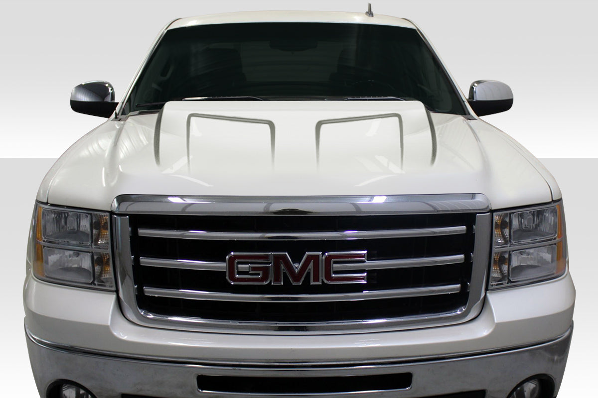 Extreme Dimensions Duraflex Cowl Hood Compatible With 2007-2013 GMC Sierra - 1 Piece - 115180