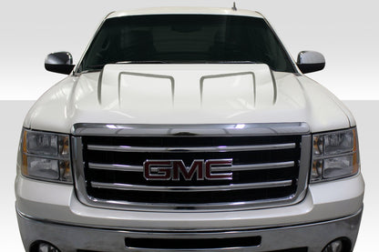 Extreme Dimensions Duraflex Cowl Hood Compatible With 2007-2013 GMC Sierra - 1 Piece - 115180