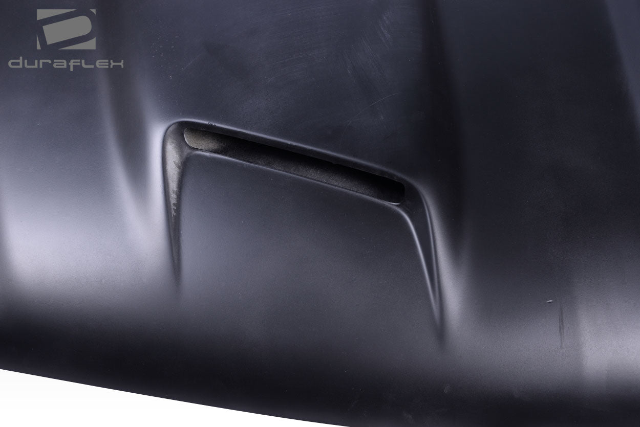 Extreme Dimensions Duraflex Dual Ram Air Hood Compatible With 1999-2002 Chevrolet Silverado - 1 Piece - 115184