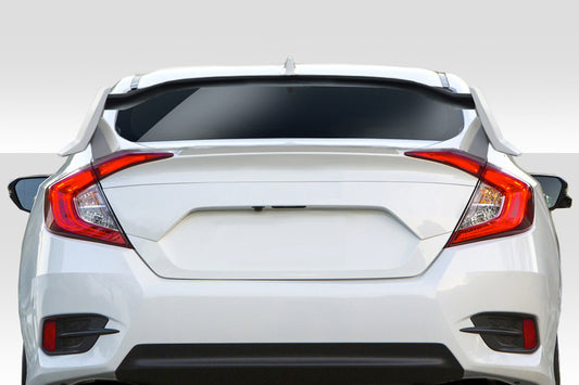 Extreme Dimensions Duraflex Type R Look Rear Wing Spoiler Compatible With 2016-2020 Honda Civic 2DR - 1 Piece - 115186