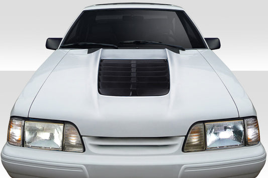 Extreme Dimensions Duraflex GT500 V2 Hood Compatible With 1987-1993 Ford Mustang - 1 Piece - 115187