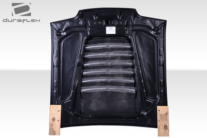 Extreme Dimensions Duraflex GT500 V2 Hood Compatible With 1987-1993 Ford Mustang - 1 Piece - 115187