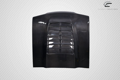 Carbon Creations GT500 V2 Hood Compatible With 1987-1993 Ford Mustang - 1 Piece - 115188