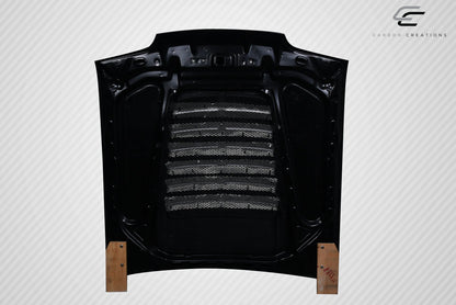 Carbon Creations GT500 V2 Hood Compatible With 1987-1993 Ford Mustang - 1 Piece - 115188