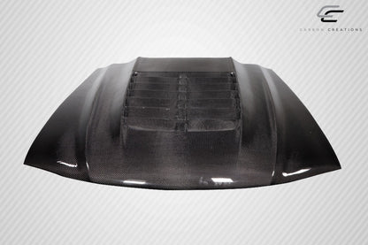 Carbon Creations GT500 V2 Hood Compatible With 1994-1998 Ford Mustang - 1 Piece - 115190