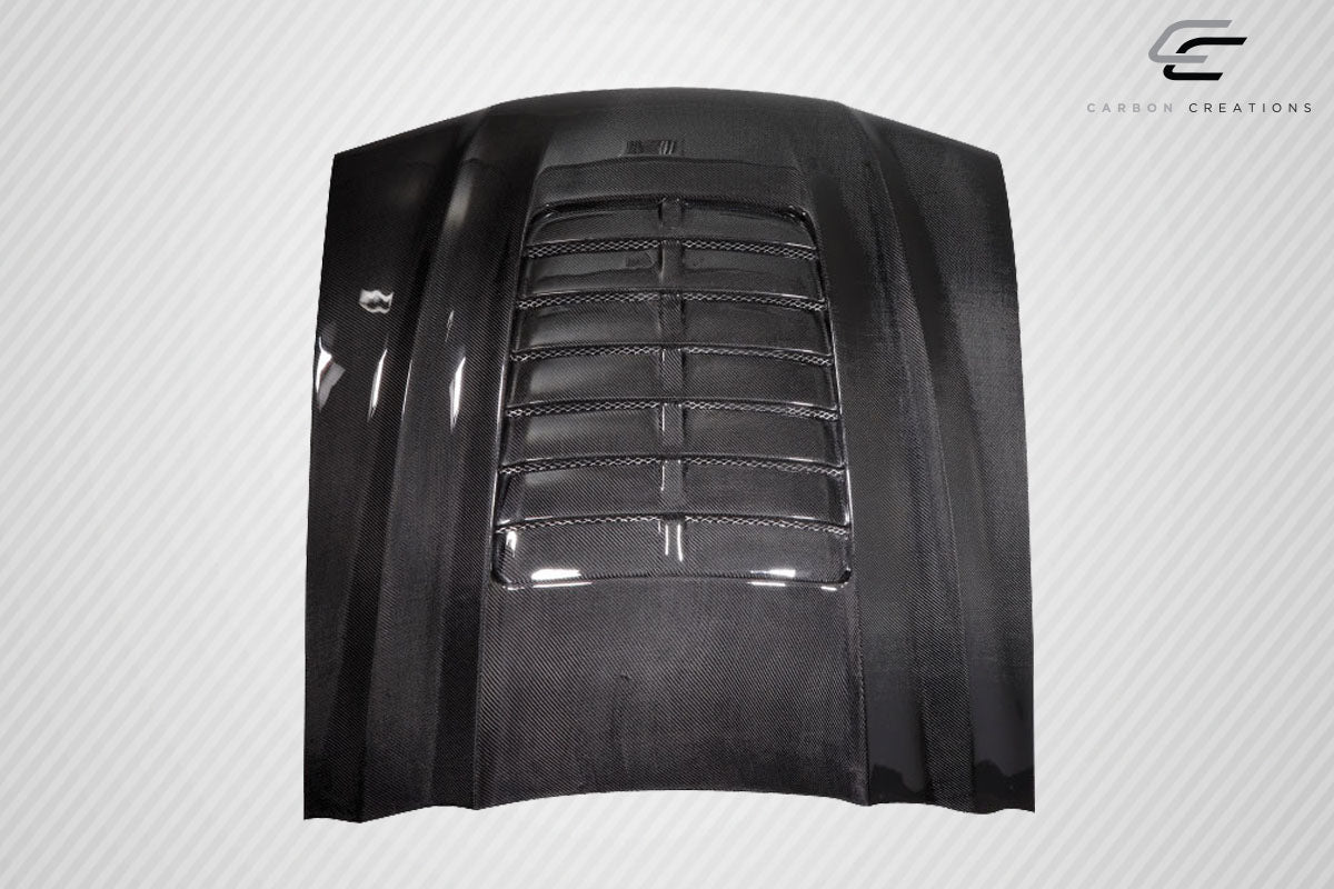 Carbon Creations GT500 V2 Hood Compatible With 1994-1998 Ford Mustang - 1 Piece - 115190