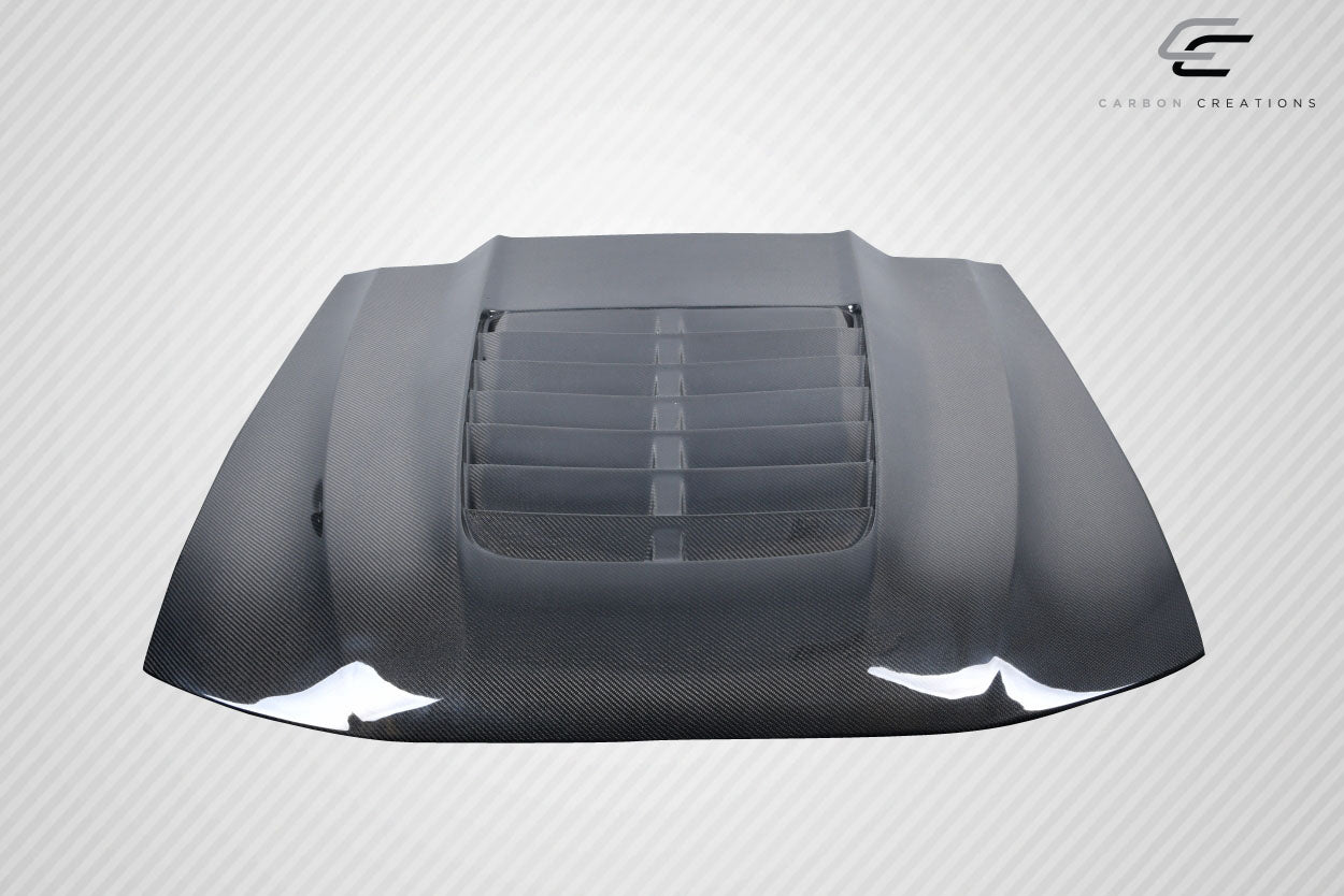 Carbon Creations GT500 V2 Hood Compatible With 1999-2004 Ford Mustang - 1 Piece - 115192