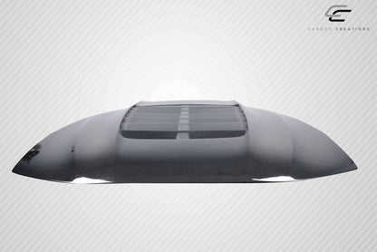 Carbon Creations GT500 V2 Hood Compatible With 1999-2004 Ford Mustang - 1 Piece - 115192