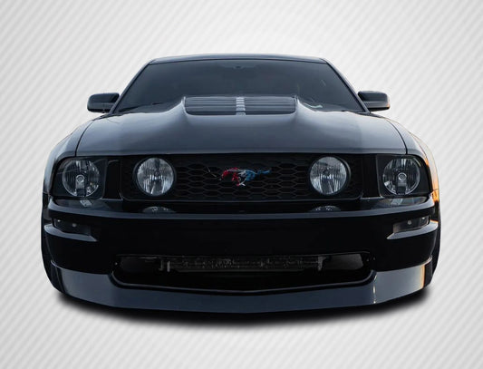 Carbon Creations GT500 V2 Hood Compatible With 2005-2009 Ford Mustang - 1 Piece - 115194