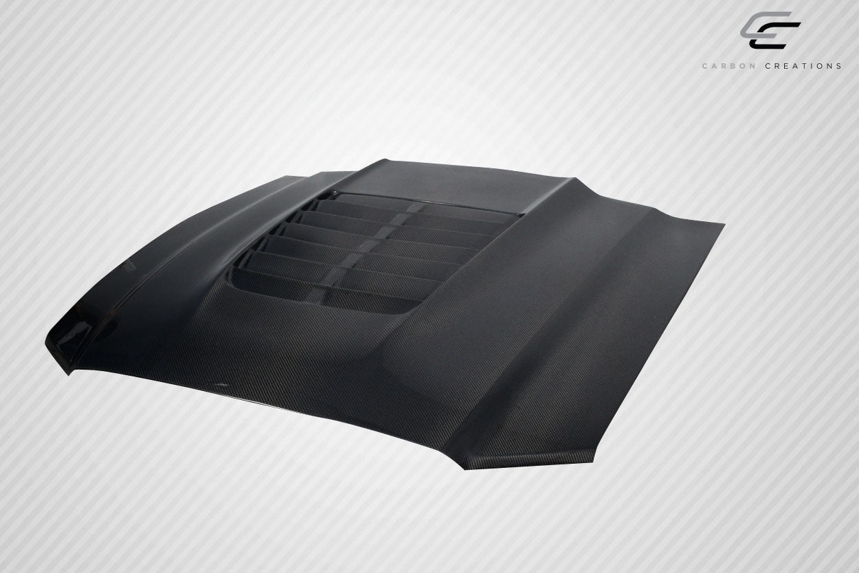 Carbon Creations GT500 V2 Hood Compatible With 2013-2014 Ford Mustang - 1 Piece - 115198