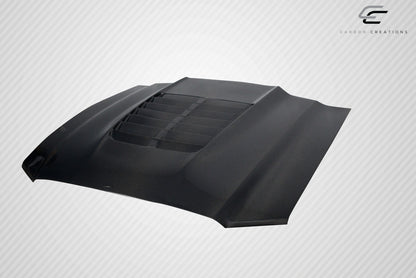 Carbon Creations GT500 V2 Hood Compatible With 2013-2014 Ford Mustang - 1 Piece - 115198