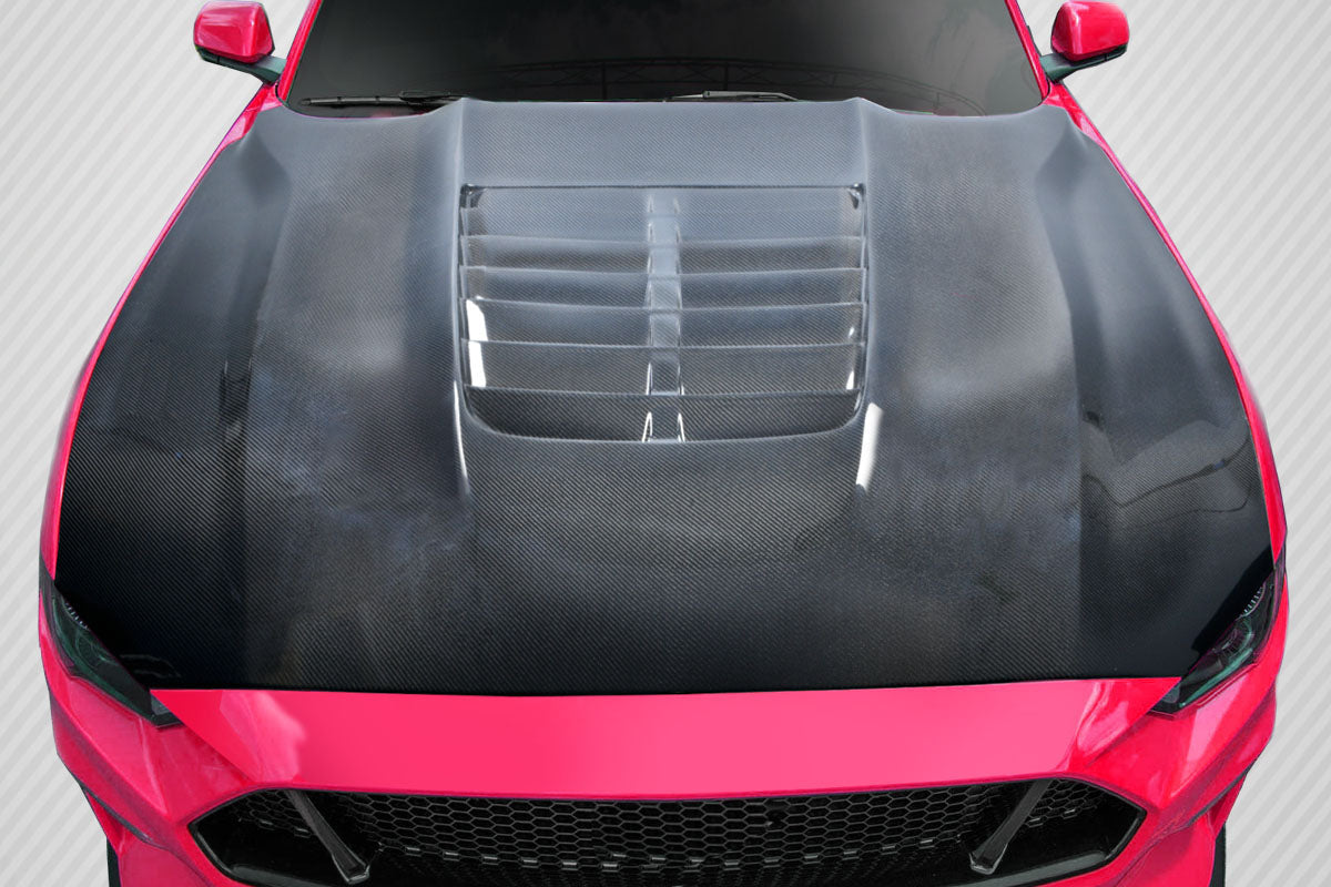 Carbon Creations GT500 V2 Hood Compatible With 2018-2023 Ford Mustang - 115202