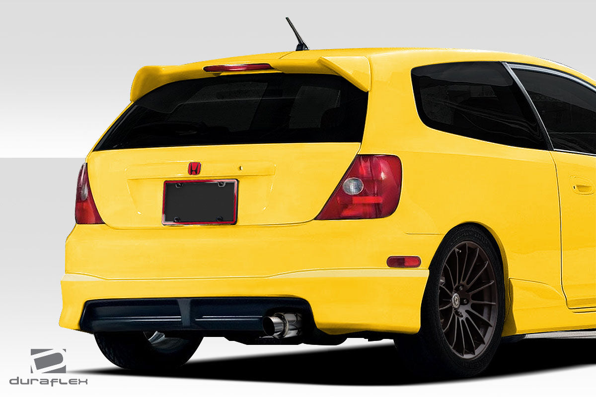 Extreme Dimensions Duraflex HFP Rear Lip Add On Spoiler Compatible With 2002-2005 Honda Civic - 1 Piece - 115207