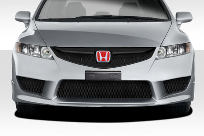 Extreme Dimensions Duraflex Type R Look Front Bumper Cover Compatible With 2006-2011 Honda Civic - 1 Piece - 115208