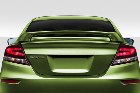 Extreme Dimensions Duraflex Si Look Wing Spoiler Compatible With 2012-2015 Honda Civic - 1 Piece - 115213
