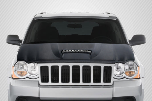 Carbon Creations SRT Look Hood Compatible With 2005-2010 Jeep Grand Cherokee - 1 Piece - 115218