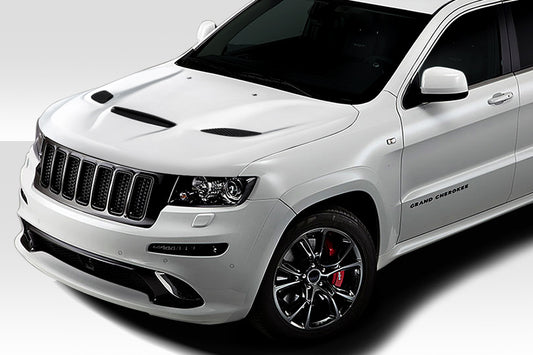 Extreme Dimensions Duraflex Hellcat Look Hood Compatible With 2011-2022 Jeep Grand Cherokee - 115219