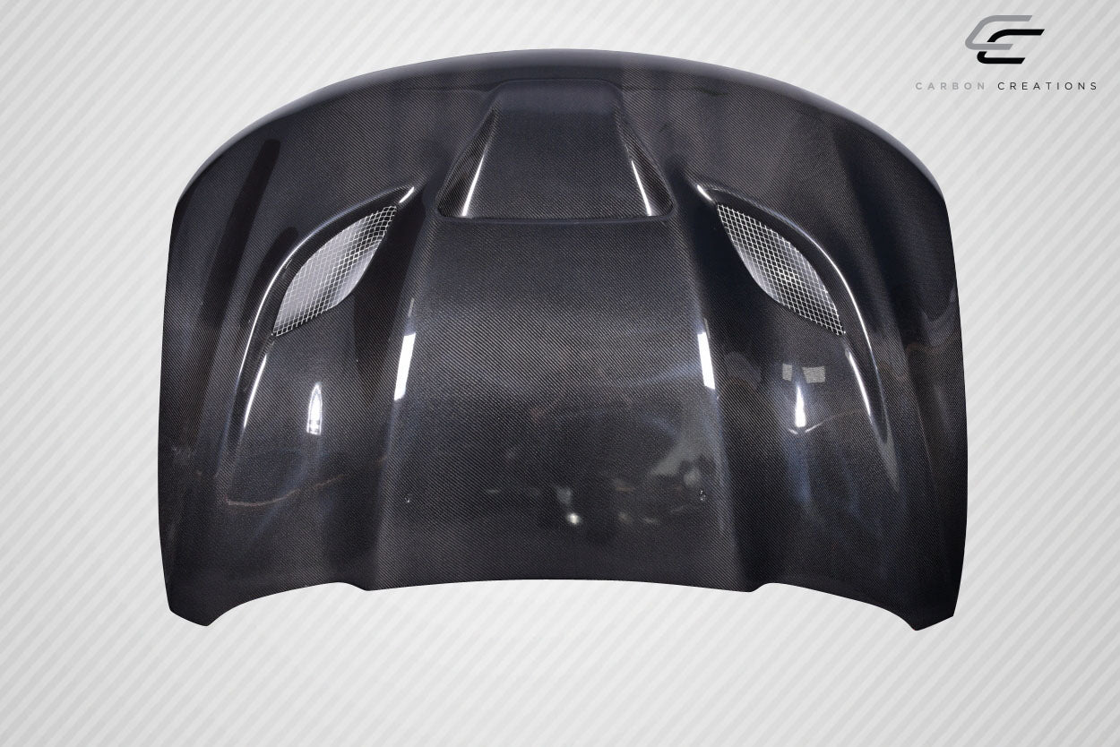 Carbon Creations Hellcat Look Hood Compatible With 2011-2022 Jeep Grand Cherokee - 115220