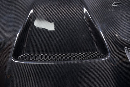 Carbon Creations Hellcat Look Hood Compatible With 2011-2022 Jeep Grand Cherokee - 115220