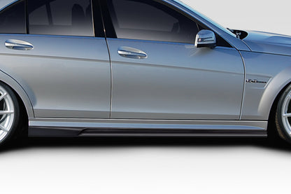 Aero Function AF-1 Side Skirts Rocker Panels Compatible With 2008-2014 Mercedes C Class - 2 Piece - 115236