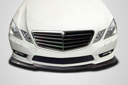 Carbon Creations L Sport Front Lip Spoiler Compatible With 2010-2013 Mercedes E Class - 1 Piece - 115249