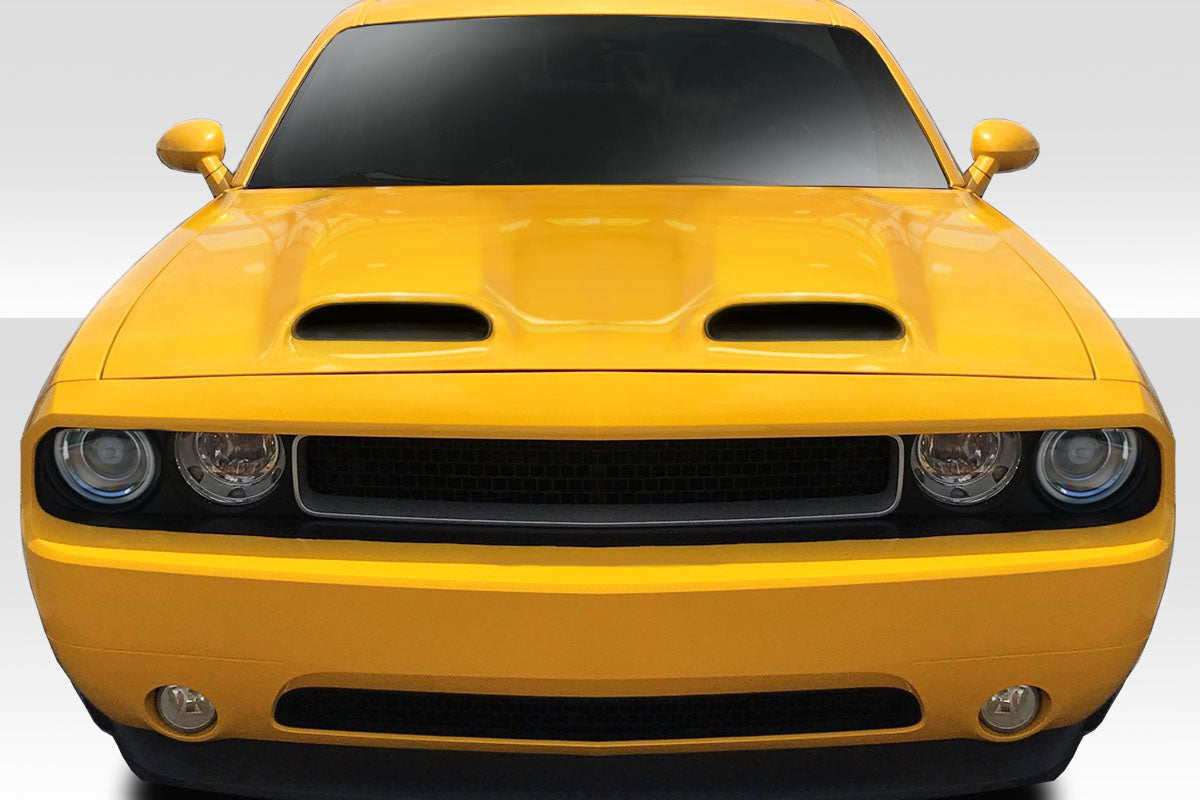 Extreme Dimensions Duraflex Redeye Look Hood Compatible With 2008-2023 Dodge Challenger - 1 Piece - 115256