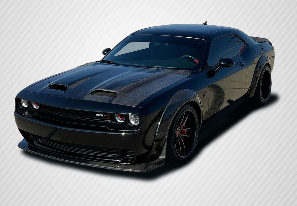 Carbon Creations Redeye Look Hood Compatible With 2008-2023 Dodge Challenger - 1 Piece - 115257