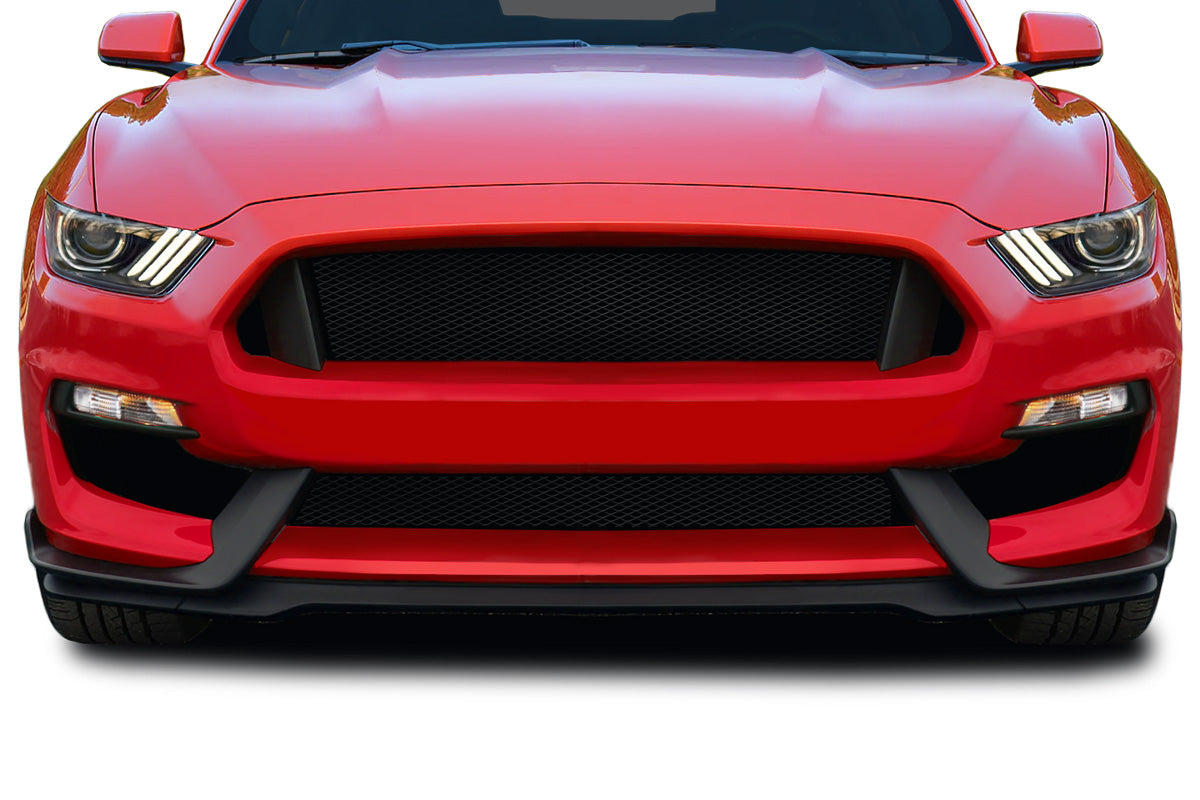 Extreme Dimensions Duraflex GT350 Look Front Bumper Cover Compatible With 2015-2017 Ford Mustang - 1 Piece - 115258